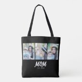Mom Established Script ブラック 3枚の写真 トートバッグ (裏面)