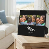 Mom Established Script ブラック 3 写真 フォトプラーク