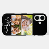 Mom Established Script ブラック 3 写真 Case-Mate iPhoneケース (裏面 (横))