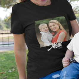 Mom Established Script 写真  Tシャツ