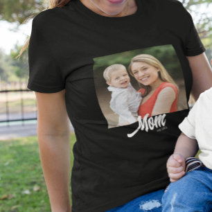 Mom Established Script 写真 Tシャツ