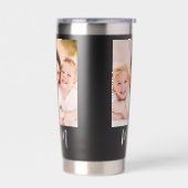 Mom Established Script Black 2 Photo 保温保冷タンブラー (左面)