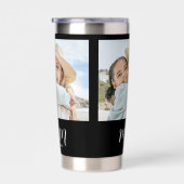 Mom Established Script Black 2 Photo 保温保冷タンブラー (右面)