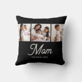 Mom Established Script Black 3 Photo クッション (裏面)