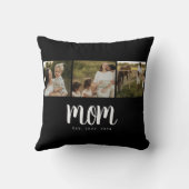 Mom Established Script Black 3 Photo クッション (裏面)