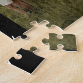 Mom Established Script Black 3 Photo ジグソーパズル (側面)