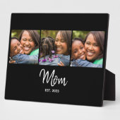 Mom Established Script Black 3 Photo  フォトプラーク (側面)
