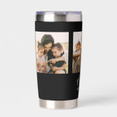 Mom Established Script Black 3 Photo 保温保冷タンブラー (正面)