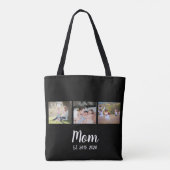 Mom Established Script Black 3 Photo Tote Bag トートバッグ (裏面)