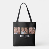 Mom Established Script Black 3 Photo Tote Bag トートバッグ (裏面)