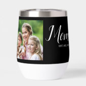 Mom Established Script Black Photo (背面)