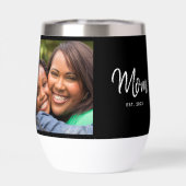 Mom Established Script Black Photo (背面)