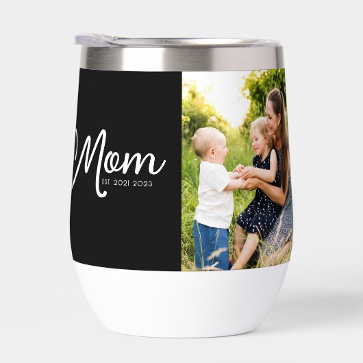 Mom Established Script Black Photo (右面)