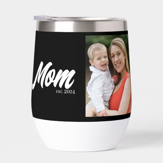 Mom Established Script Black Photo (右面)