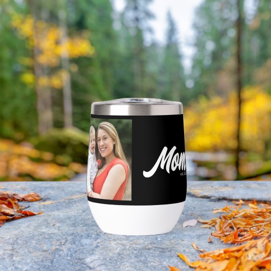 Mom Established Script Black Photo (アウトドア (回転後))