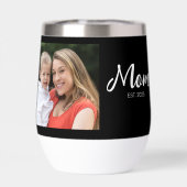 Mom Established Script Black Photo (背面)