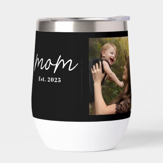 Mom Established Script Black Photo (左面)