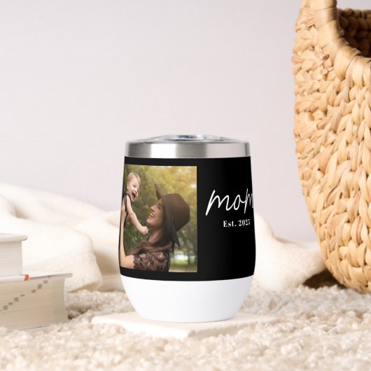 Mom Established Script Black Photo (リビング (回転後))