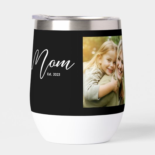 Mom Established Script Black Photo (右面)