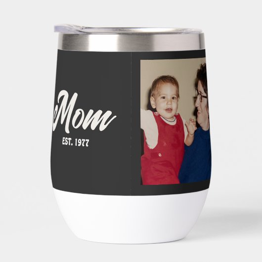 Mom Established Script Black Photo (右面)