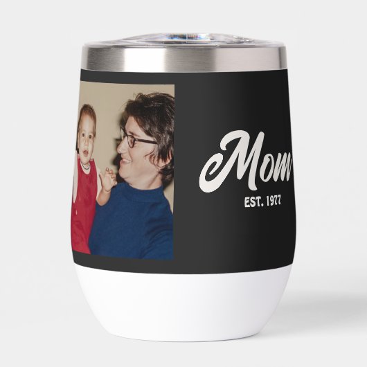 Mom Established Script Black Photo (正面)