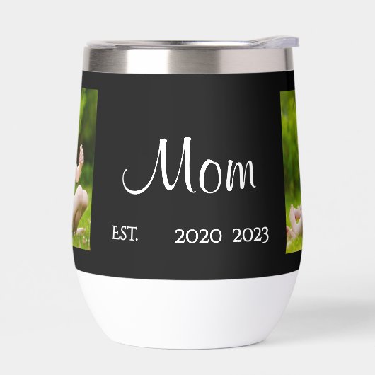 Mom Established Script Black Photo (左面)