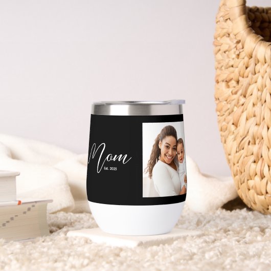 Mom Established Script Black Photo (リビング)