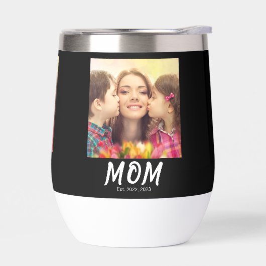 Mom Established Script Black Photo (左面)