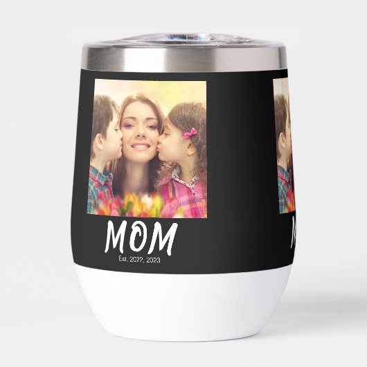 Mom Established Script Black Photo (正面)