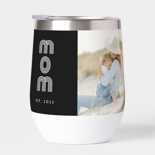 Mom Established Script Black Photo (右面)