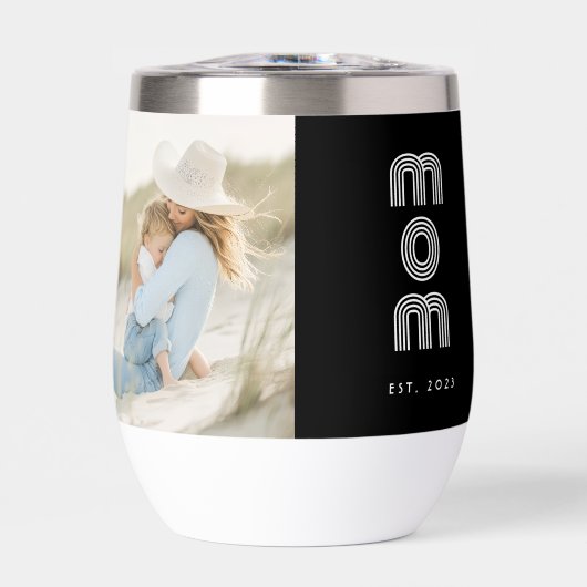 Mom Established Script Black Photo (正面)