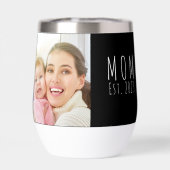 Mom Established Script Black Photo (背面)