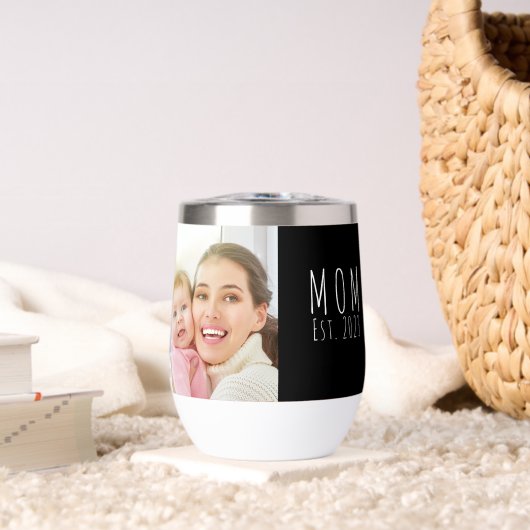 Mom Established Script Black Photo (リビング (回転後))