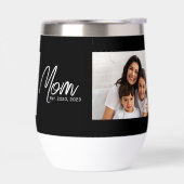 Mom Established Script Black Photo  (左面)