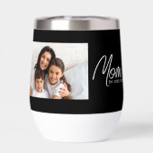 Mom Established Script Black Photo  (背面)