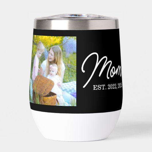 Mom Established Script Black Photo (正面)