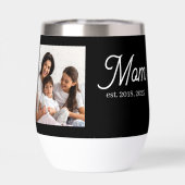 Mom Established Script Black Photo (背面)