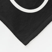Mom Established Script Black Photo  フリースブランケット (角)