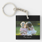 Mom Established Script Photo キーホルダー (正面)