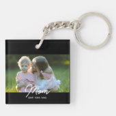 Mom Established Script Photo キーホルダー (裏面)