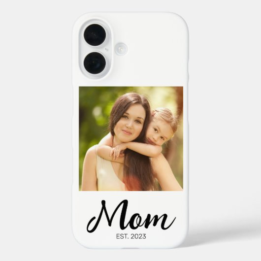 Mom Established Script Photo  Case-Mate iPhoneケース (裏面)