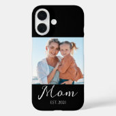 Mom Established Script Photo  Case-Mate iPhone iPhoneケース (裏面)