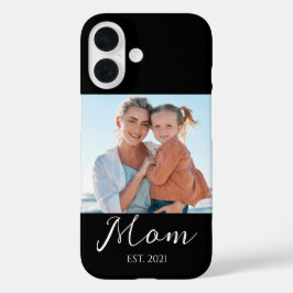 Mom Established Script Photo  Case-Mate iPhone 16ケース