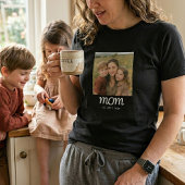 Mom Established Script Photo Tシャツ