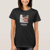 Mom Established Script Photo T-Shirt Tシャツ (正面)