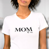 Mom Established Simple Mother Tシャツ