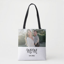 Mom established, Tote Bag with Photo  トートバッグ