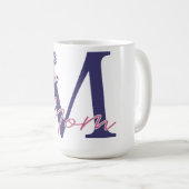 Mom Ever最高の – 昇華マグデザインfor Mom コーヒーマグカップ (正面右)