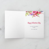 Mom Ever 最高の Valentine's Dayフォトグリーティングカード カード (内部)