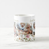 Mom Ever 最高の Wildflower写真 コーヒーマグカップ (中央)